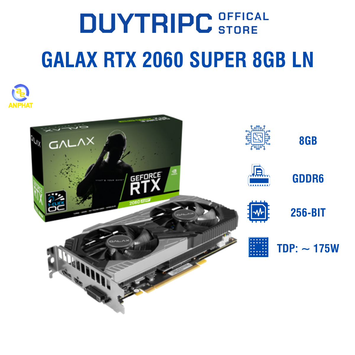 GALAX RTX 2060 SUPER 8GB LN